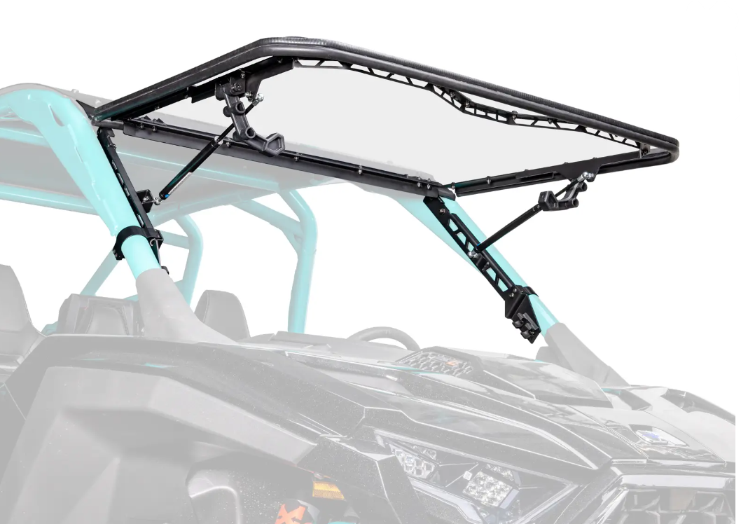 SuperATV Flip Windshield For Polaris RZR Pro S, S4, R, R4, XP, XP4 2025+