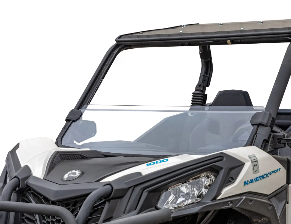 SuperATV Half Windshield For Can-Am Maverick/Commander
