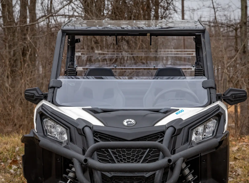 SuperATV Half Windshield For Can-Am Maverick/Commander - Image 3