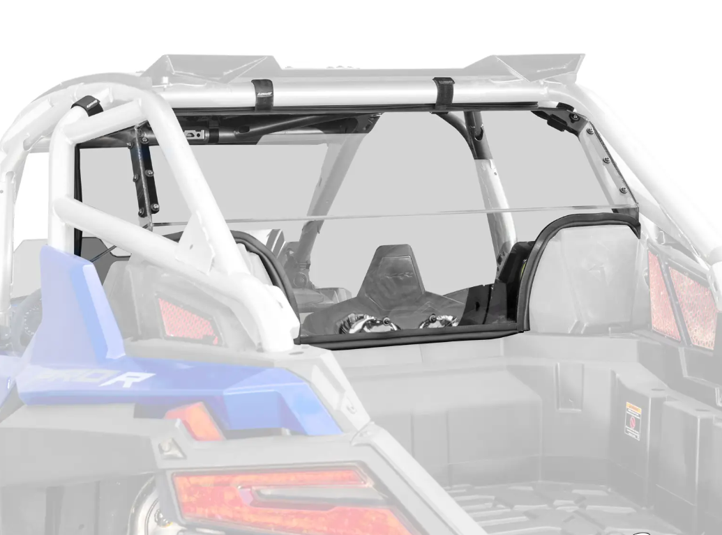 SuperATV Rear Light Tint Windshield For Polaris RZR Pro R4 22-24 Rockford Fosgate