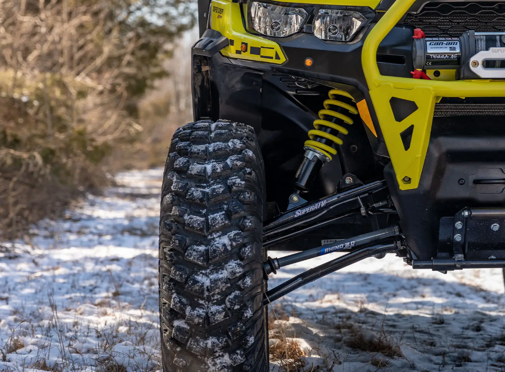 SuperATV High Clearance 2" Forward Offset A-arms For Can Am Defender HD10 - Image 3