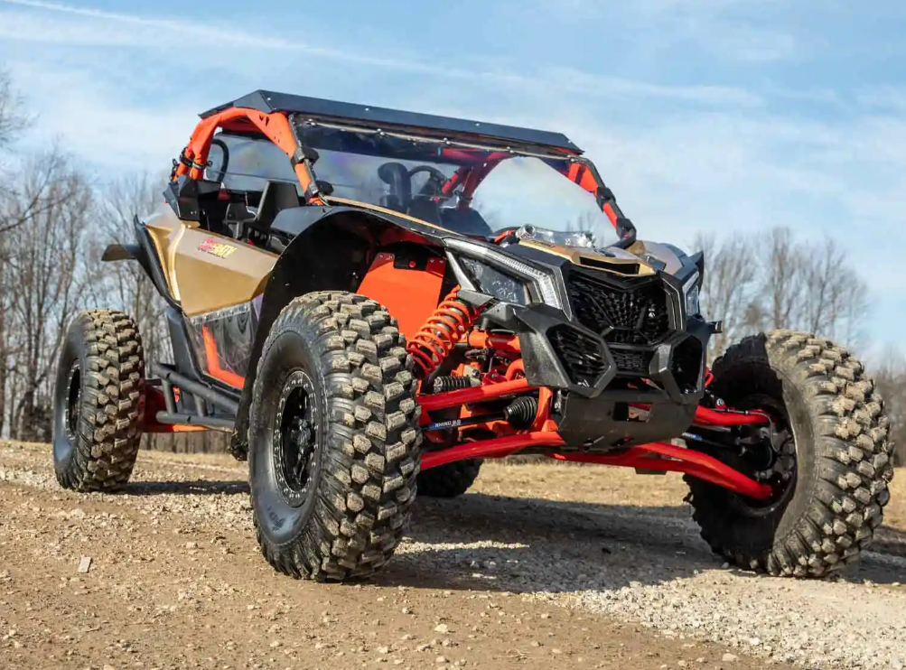 SuperATV Atlas Pro 2" Forward Offset A-Arms For Can-Am Maverick X3 72" - Image 4