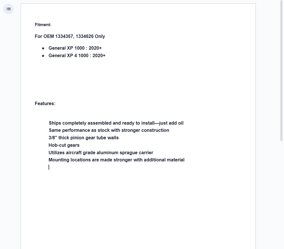 SuperATV Complete Billet Differential For Polaris General (1334357, 1334626) - Image 4