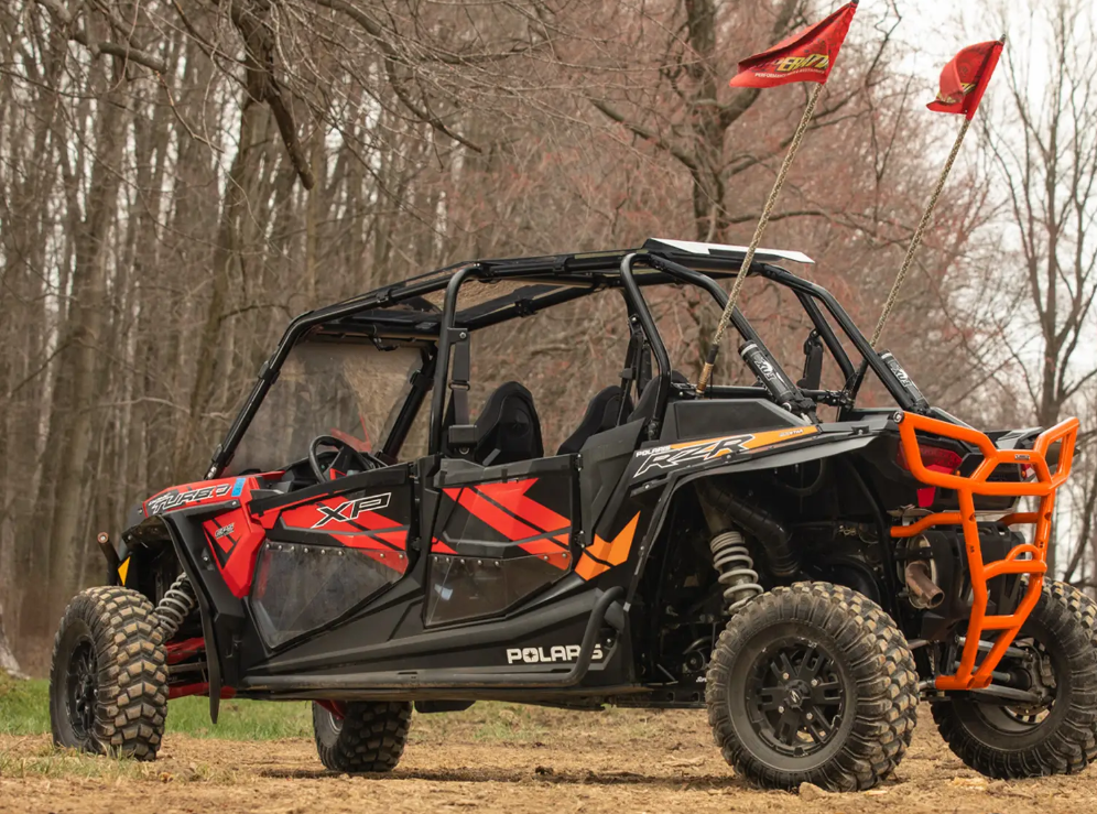 SuperATV Rear Bumper For Polaris RZR XP Turbo/ XP 1000 - Image 4