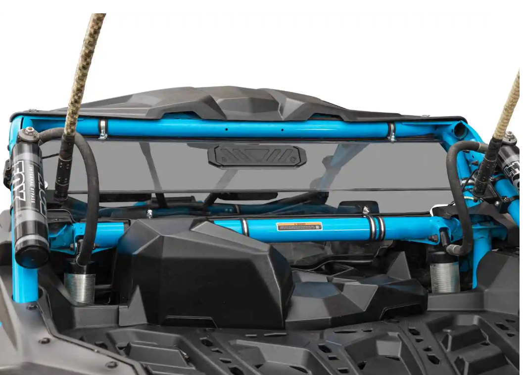 SuperATV Rear Vented Windshield For Can-Am Maverick X3