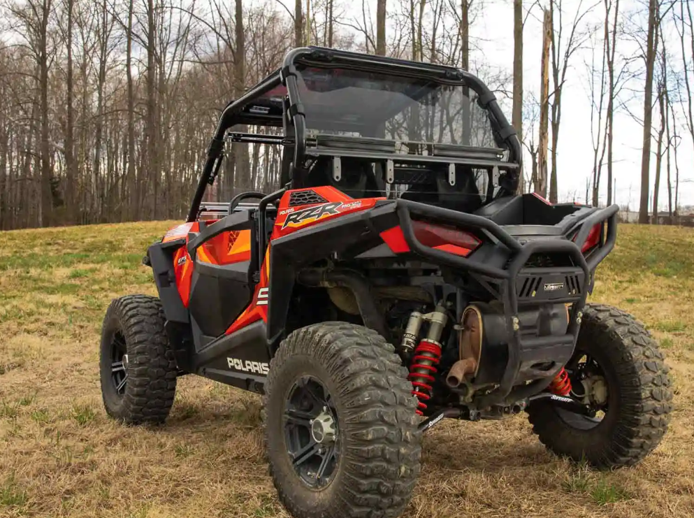 SuperATV Rear Vented Windshield For Polaris RZR S 1000/900 - Image 2