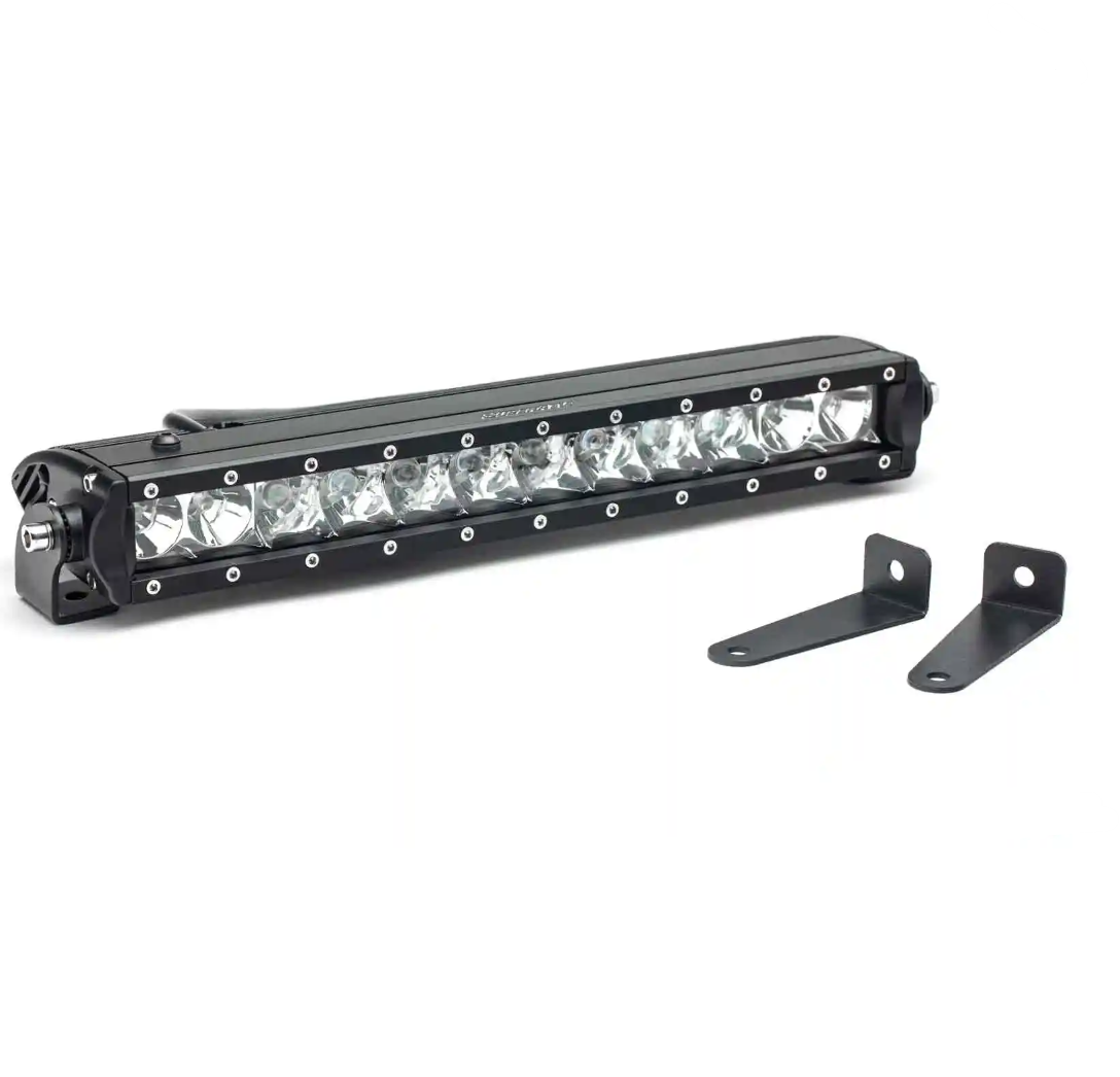 SuperATV Single Row Light Bar 12" - Universal