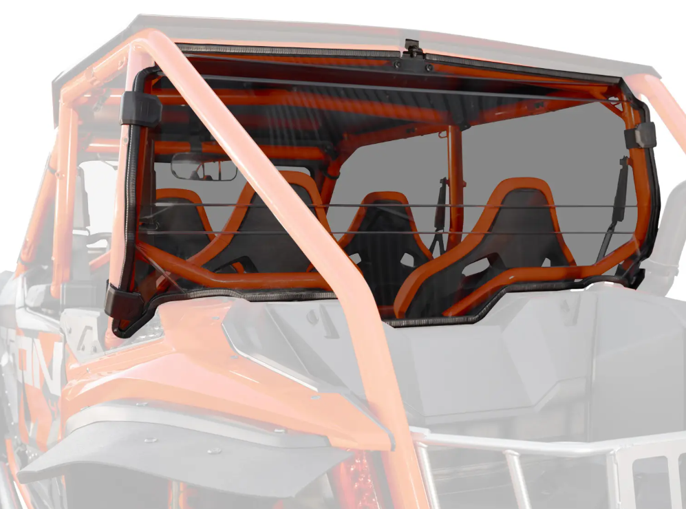 SuperATV Dark Tint Rear Windshield For Honda Talon R/X-4 1000