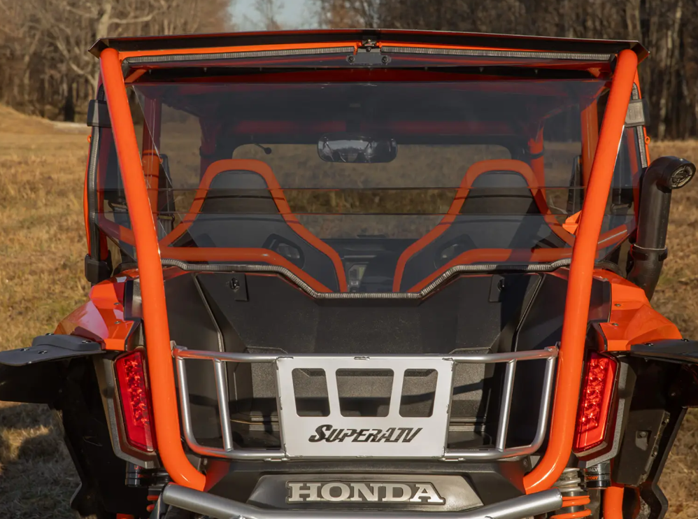 SuperATV Dark Tint Rear Windshield For Honda Talon R/X-4 1000 - Image 2