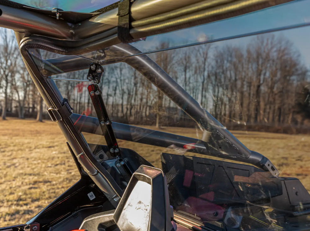SuperATV Rear Windshield For Polaris Turbo R4, Pro XP4, Pro R4 - Image 2