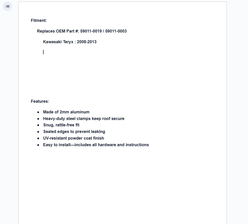 SuperATV Worlds Best Heavy Duty CVT Belt For Kawasaki Teryx 2008-2013 - Image 5