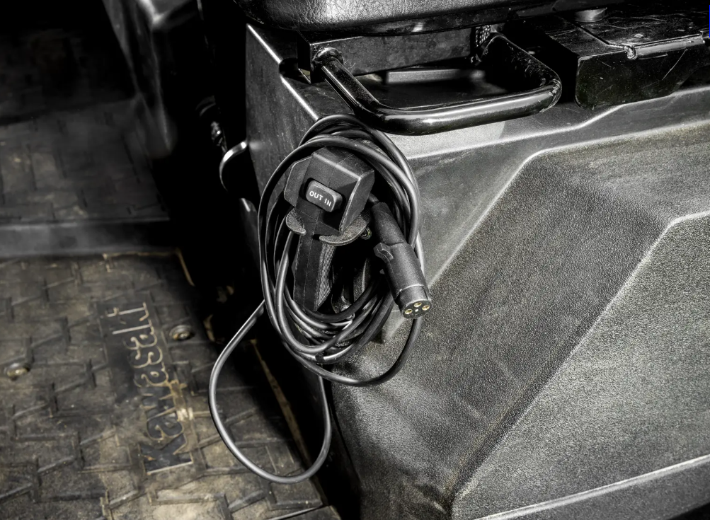 SuperATV Bed Winch For Kawasaki Mule Pro DXT/FXT 2016+ - Image 3