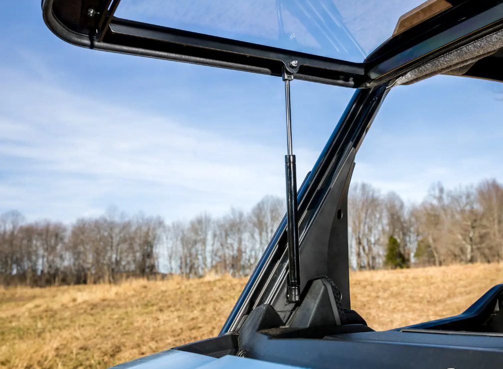 SuperATV Scratch Resistant Flip Windshield For Polaris Xpedition 2024+ - Image 4