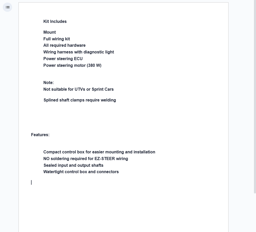 SuperATV Power Steering Kit 380W For Universal ATV - Image 2