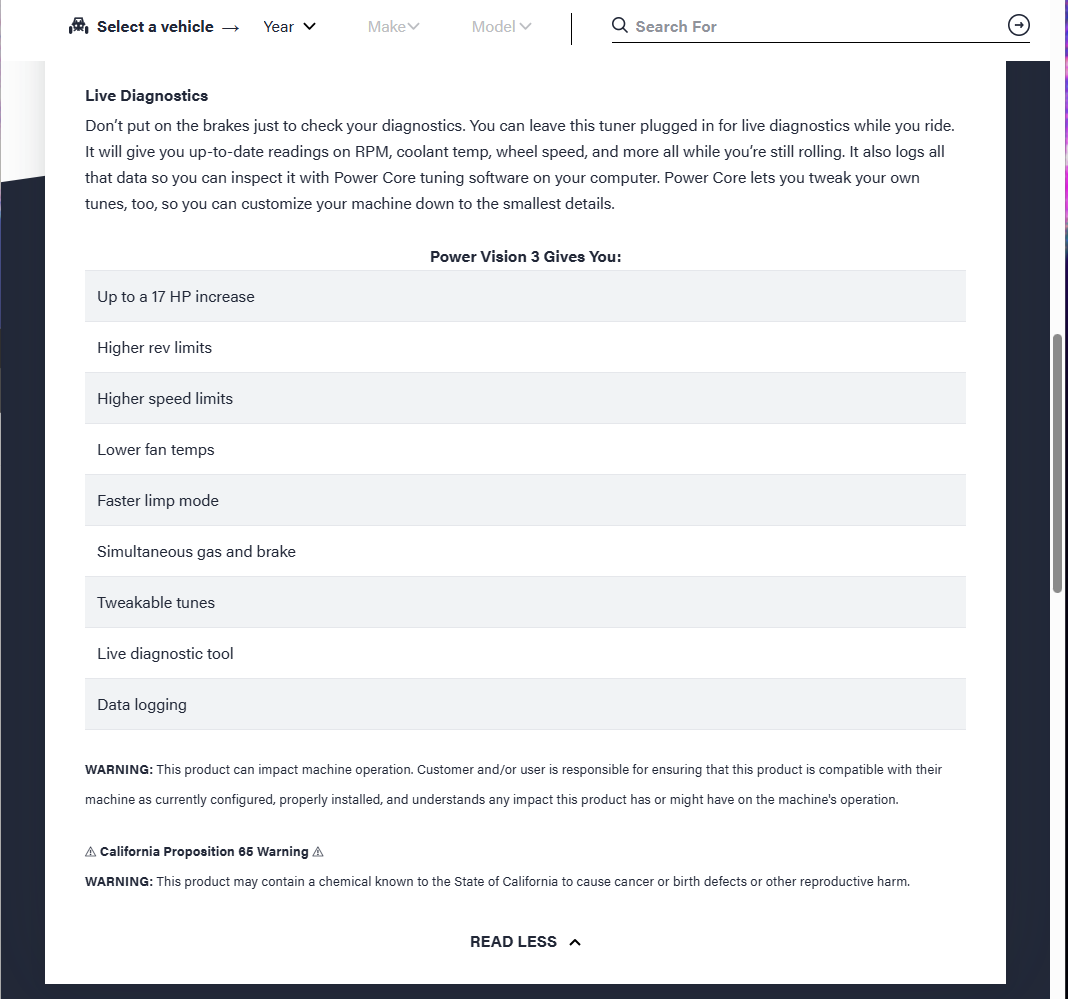 Dynojet Power Vision 3 ECU Tuner For Can-Am Maverick X3 - Image 4