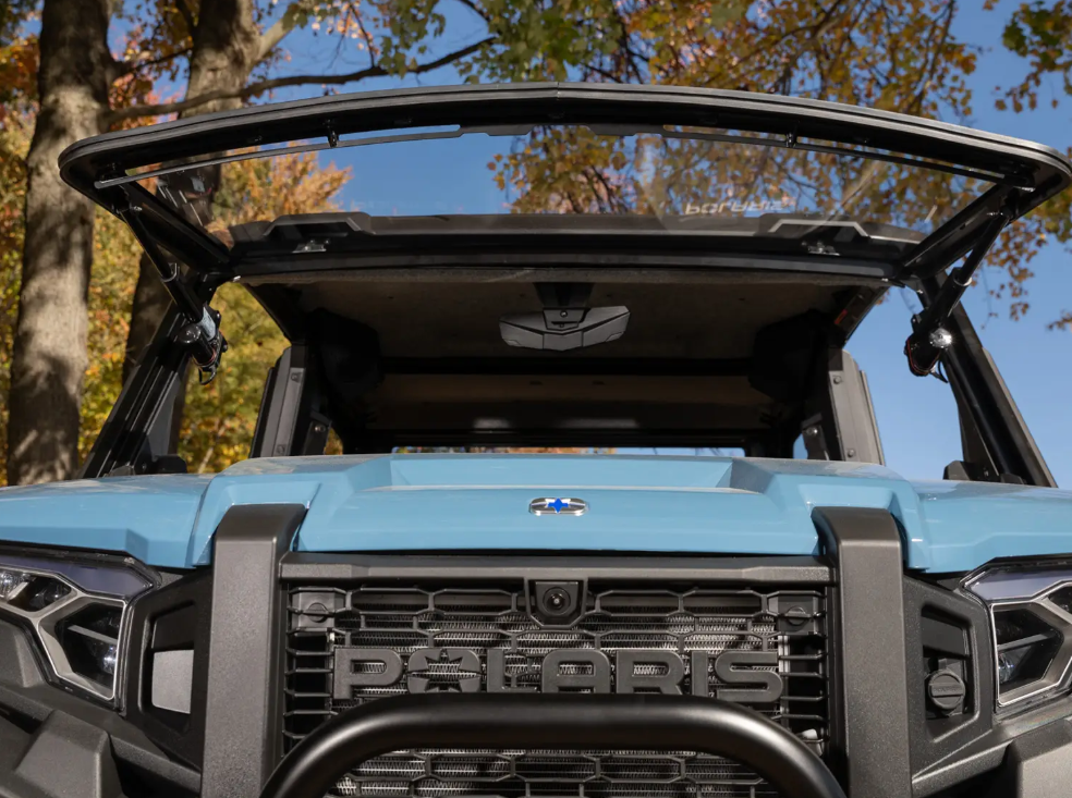 SuperATV Maxdrive Power Flip Windshield For Polaris Xpedition 2024+ - Image 3