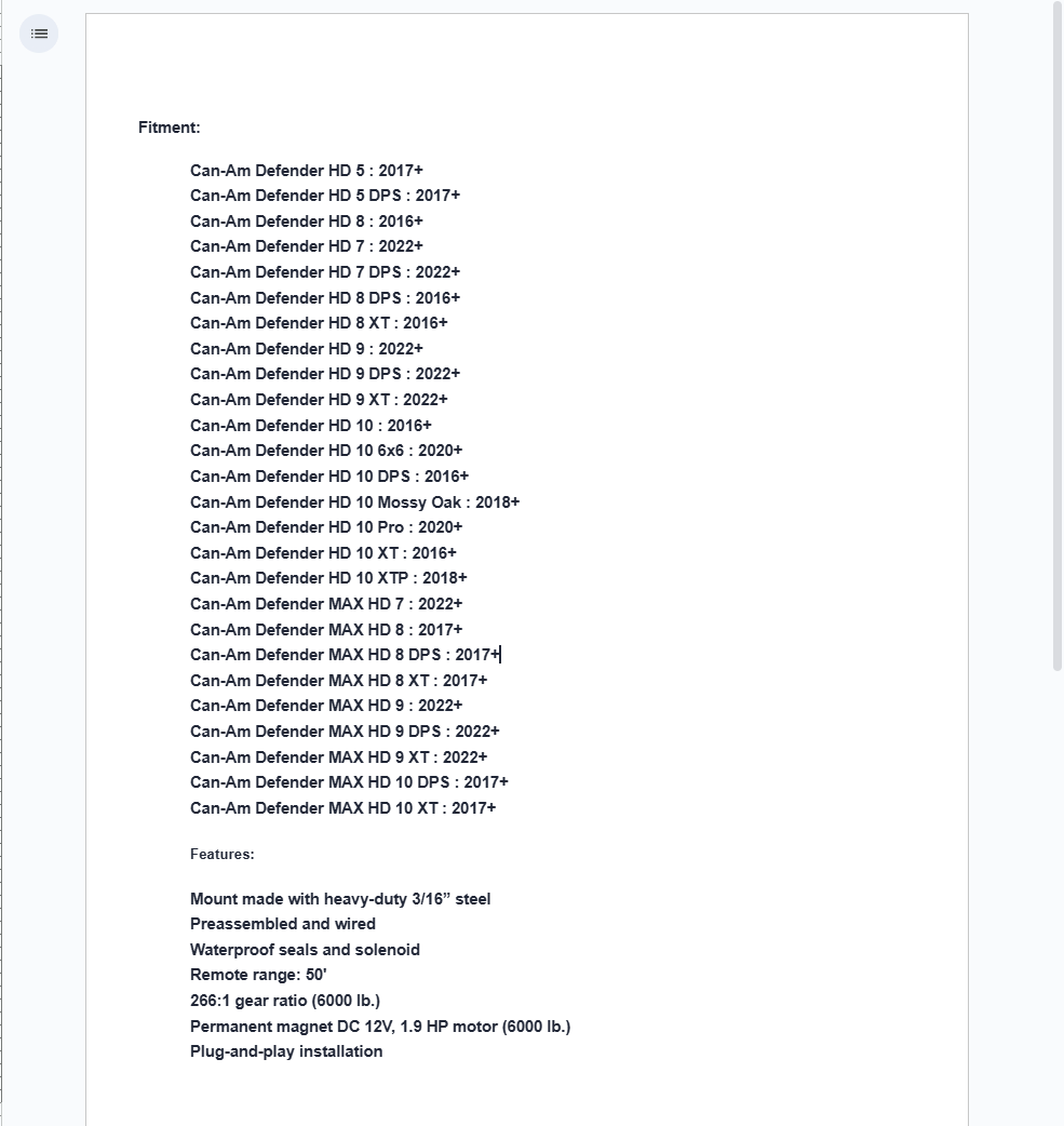 SuperATV Ready Fit 6000 LB Winch For Can-Am Defender - Image 4