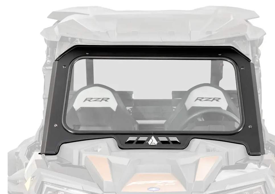 Assault Industries Glass Windshield (2 Wipers) For Polaris RZR XP/ Xp Turbo