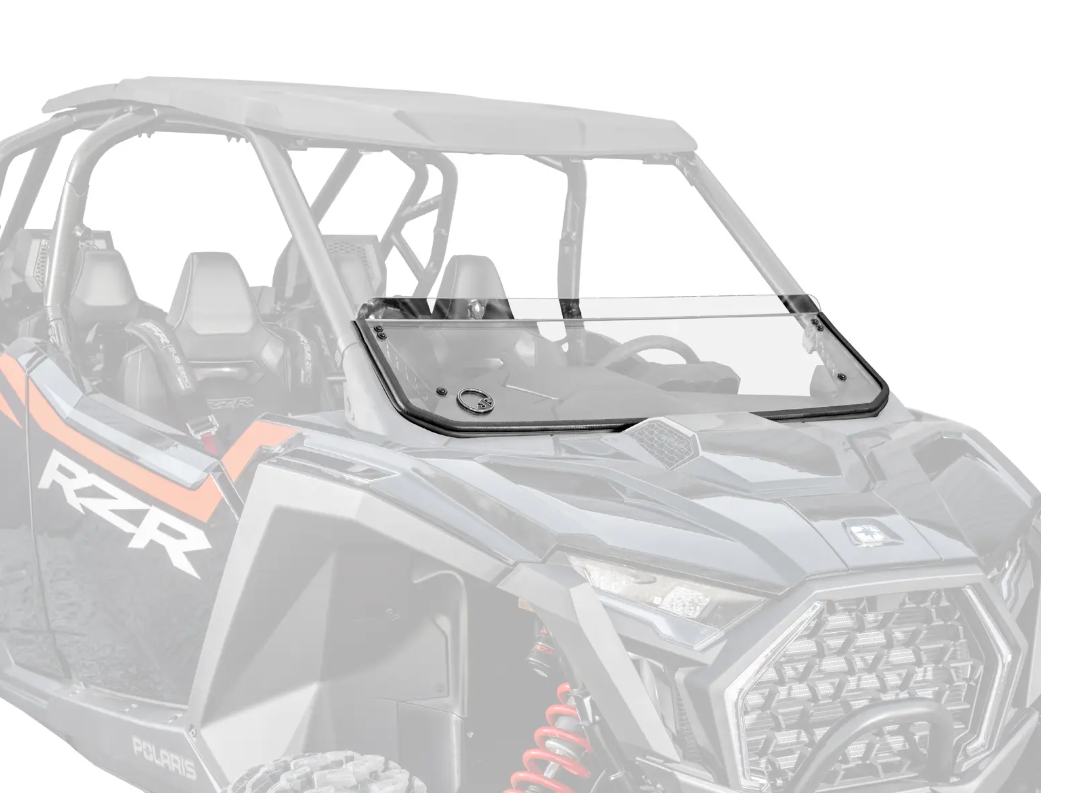 SuperATV Clear Half Windshield For Plaris RZR PRO S, PRO R, PRO XP