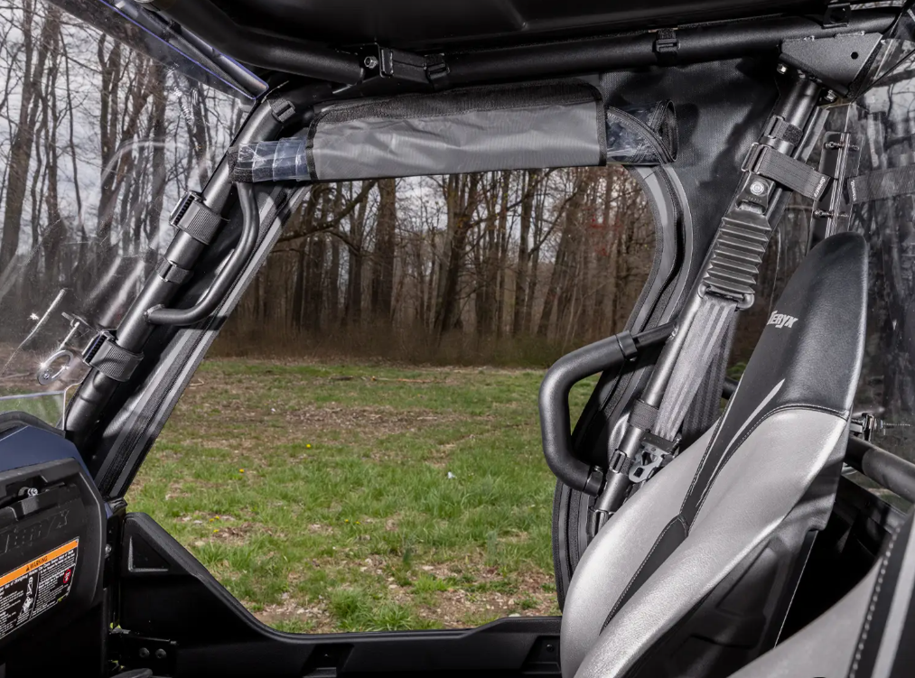 SuperATV Soft Cab Enclosure Upper Doors For Kawasaki Teryx 800, S - Image 5
