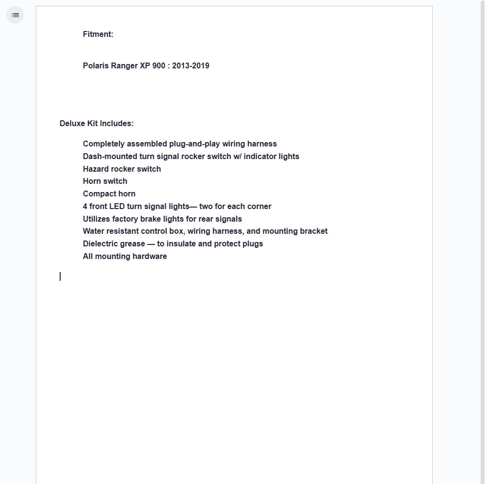 SuperATV Polaris Ranger XP 900 Plug & Play Turn Signal Kit 2013-2019 - Image 7
