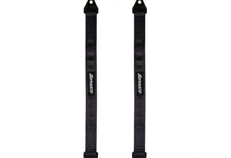 SuperATV 23" Nylon Limiting Straps Rated Up To 7000 lbs for UTV Polaris RZR Pair