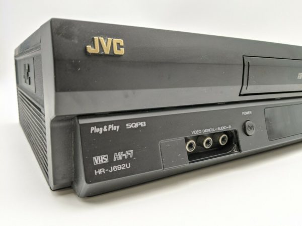 JVC HR-J692U Hi-Fi Stereo 4-Head VCR VHS Player SQPB Recorder 