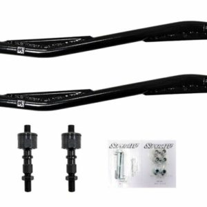 SuperATV Heavy Duty Z-Bend Replacement Tie Rods for Can-Am Defender 6" Inch Lift