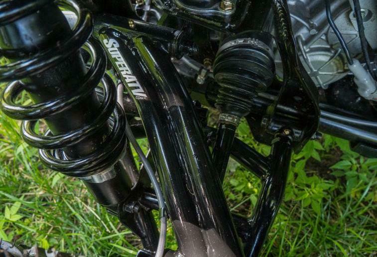 SuperATV High Clearance 1.5" Rear Offset A-Arms for Can-Am Maverick Trail 2018+ - Image 5