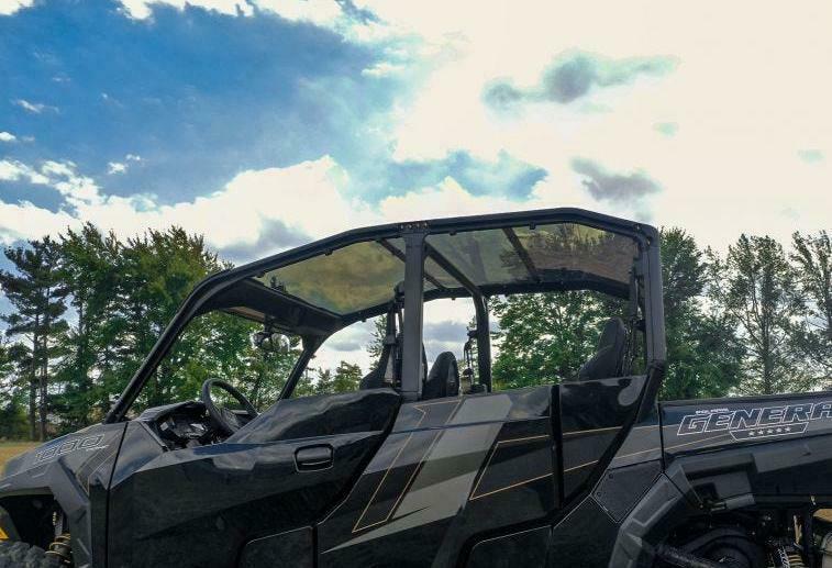 SuperATV Heavy Duty Tinted Polycarbonate Roof for Polaris General 4 Seater 2017+ - Image 4