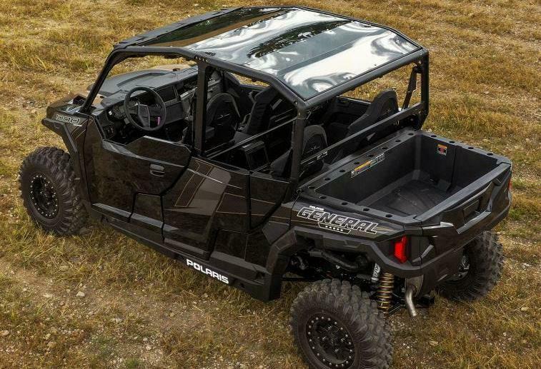 SuperATV Heavy Duty Tinted Polycarbonate Roof for Polaris General 4 Seater 2017+ - Image 6